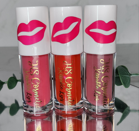 Kissable Pink Gloss Set